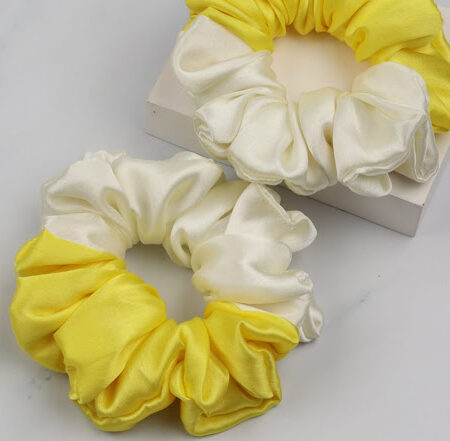 Double Tone Scrunchie | Pack of 1