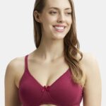 Jockey Women Everyday non padded bra - Red
